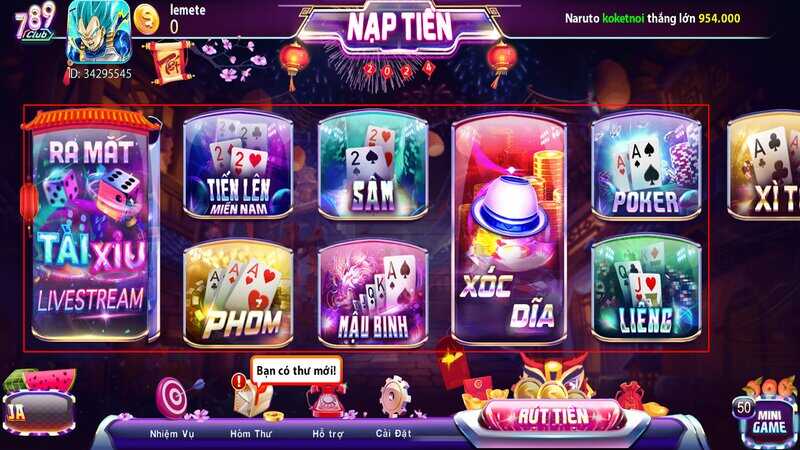 Game bài 789CLUB có gì nổi bật