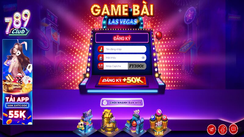 Hướng dẫn đăng ký tài khoản tham gia trải nghiệm game bài 789CLUB 