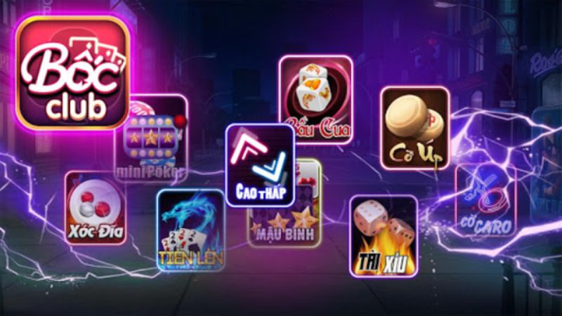 Nhắc qua vài điểm tiêu biểu của game bài bốc club